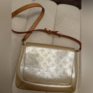 Faux Louis Vuitton Style Crossbody